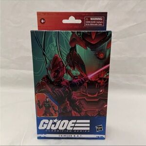 CRIMSON B.A.T. - G.I. Joe Classified Series 6-Inch Action Figure: New In Hand